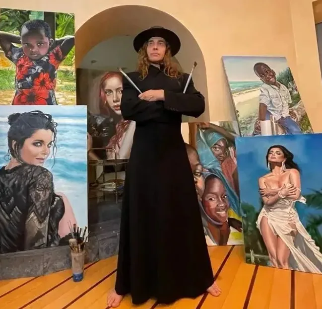 Художник Тарзан. Картины Сергея Глушко в моде?