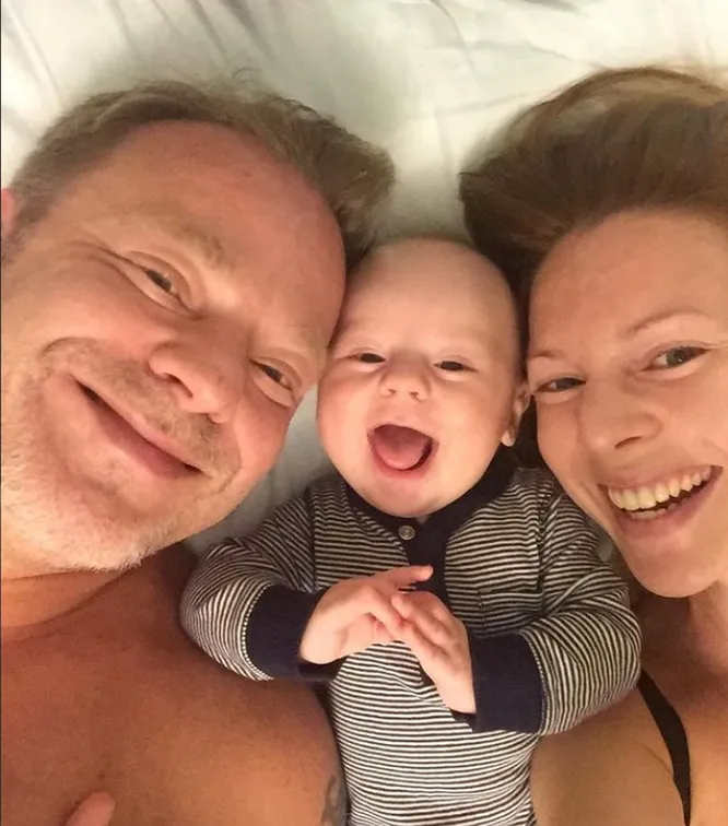 Наталья Подольская поздравляет сына