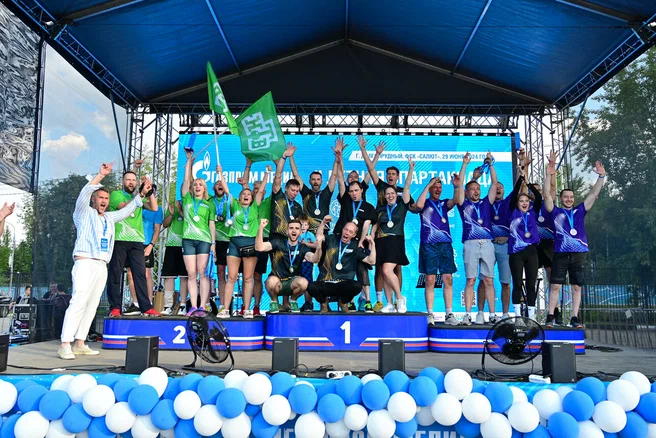 Команда «Матч-ТВ» победила на Спартакиаде