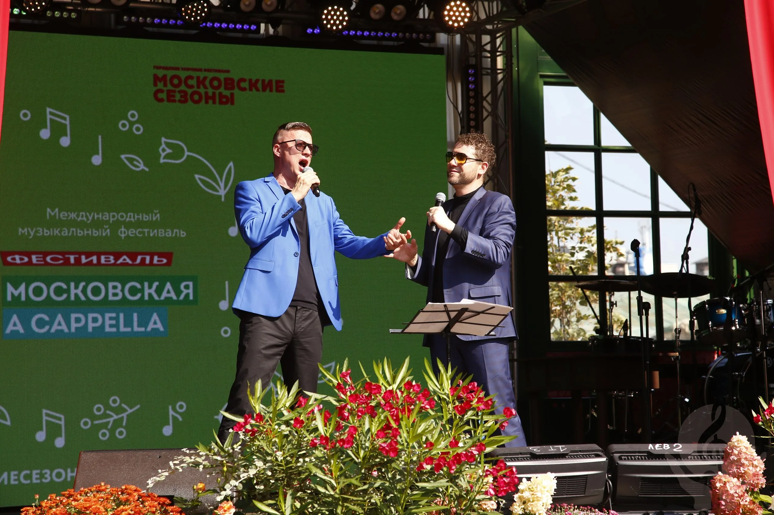 Дмитрий Нестеров и Владимир Брилёв на Московской A Cappella