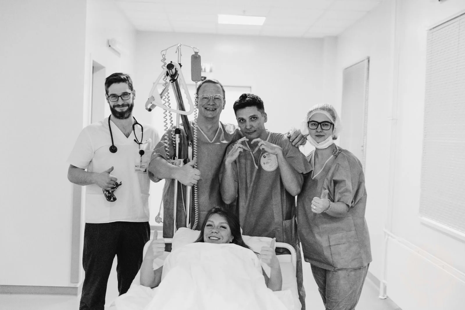 Оксана Почепа (Акула) родила дочку в клинике Мать и дитя