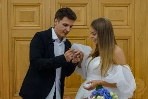 Оксана Почепа (Акула) и Игорь Бабаев после свадьбы: счастливые молодожены