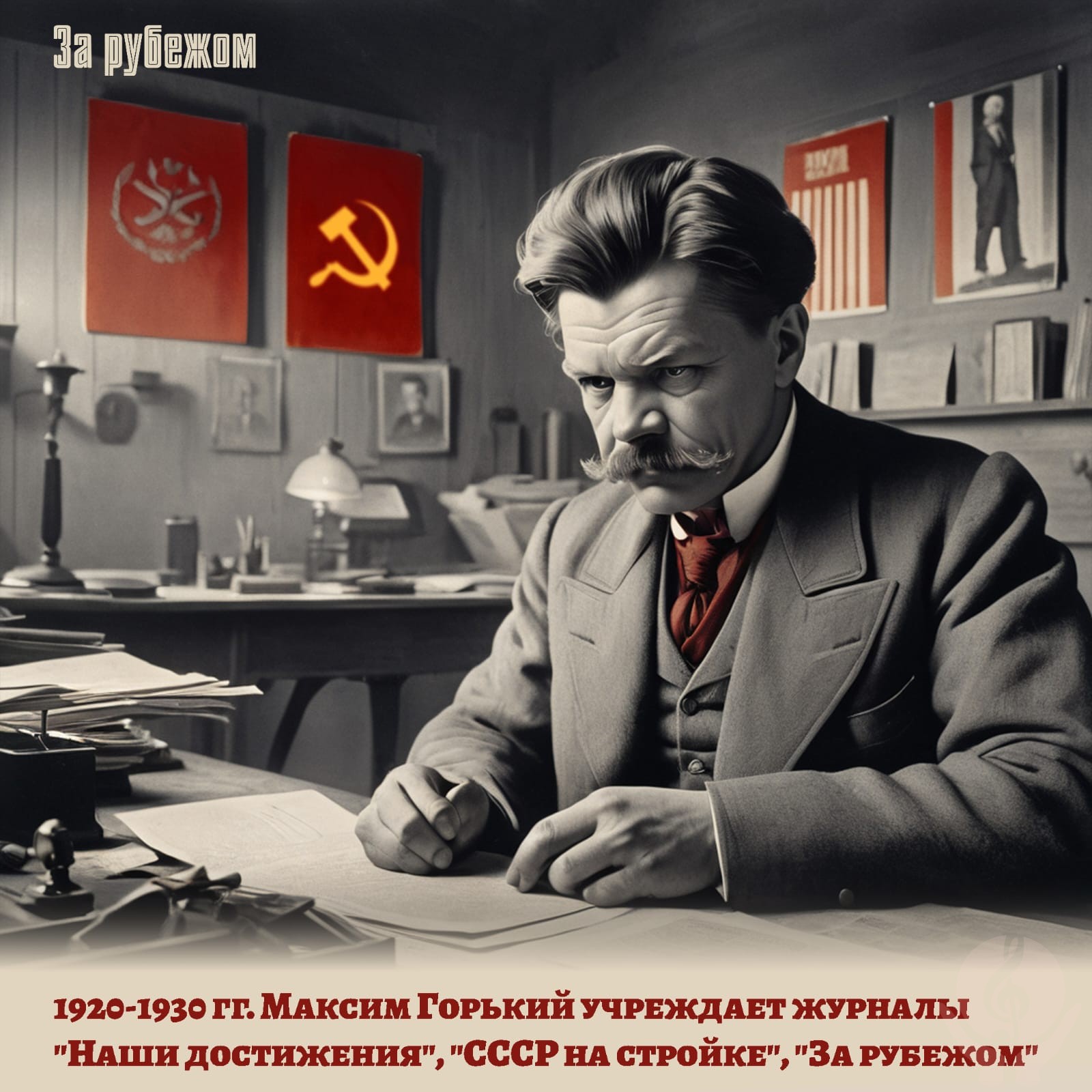 Журнал ЗА РУБЕЖОМ - история издания в новом проекти ПИ FM