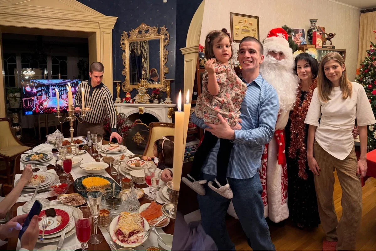 Семейная магия без лишнего шума: как Feduk встретил Новый год с женой и дочерью