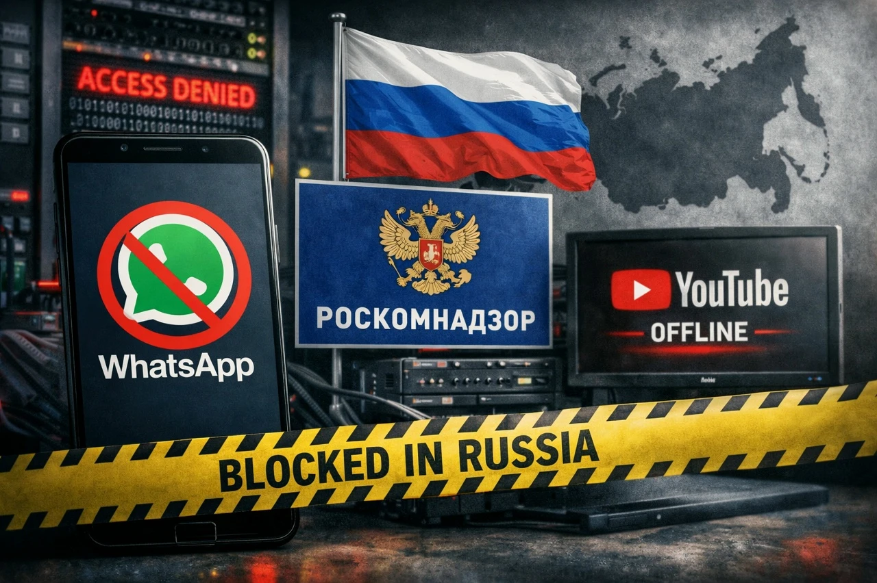 Цифровая тишина: WhatsApp полностью отключен в России*